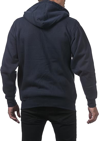 Pro Club Men's Full Zip, Hoodie Hooded Sweatshirt