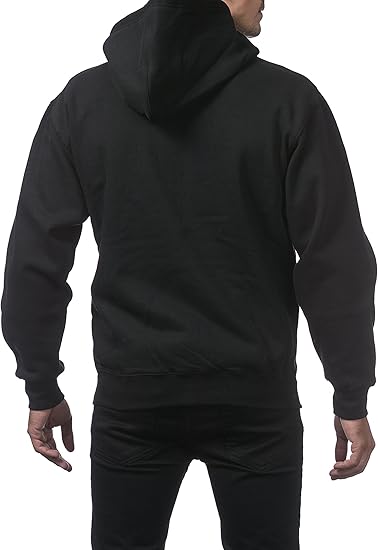 Pro Club Men's Full Zip,hoodie Hooded Sweatshirt (pack of 1)