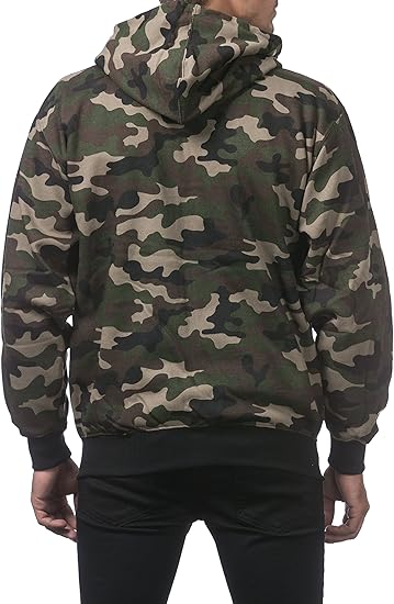 Pro Club Men's Full Zip,hoodie Hooded Sweatshirt (pack of 1)