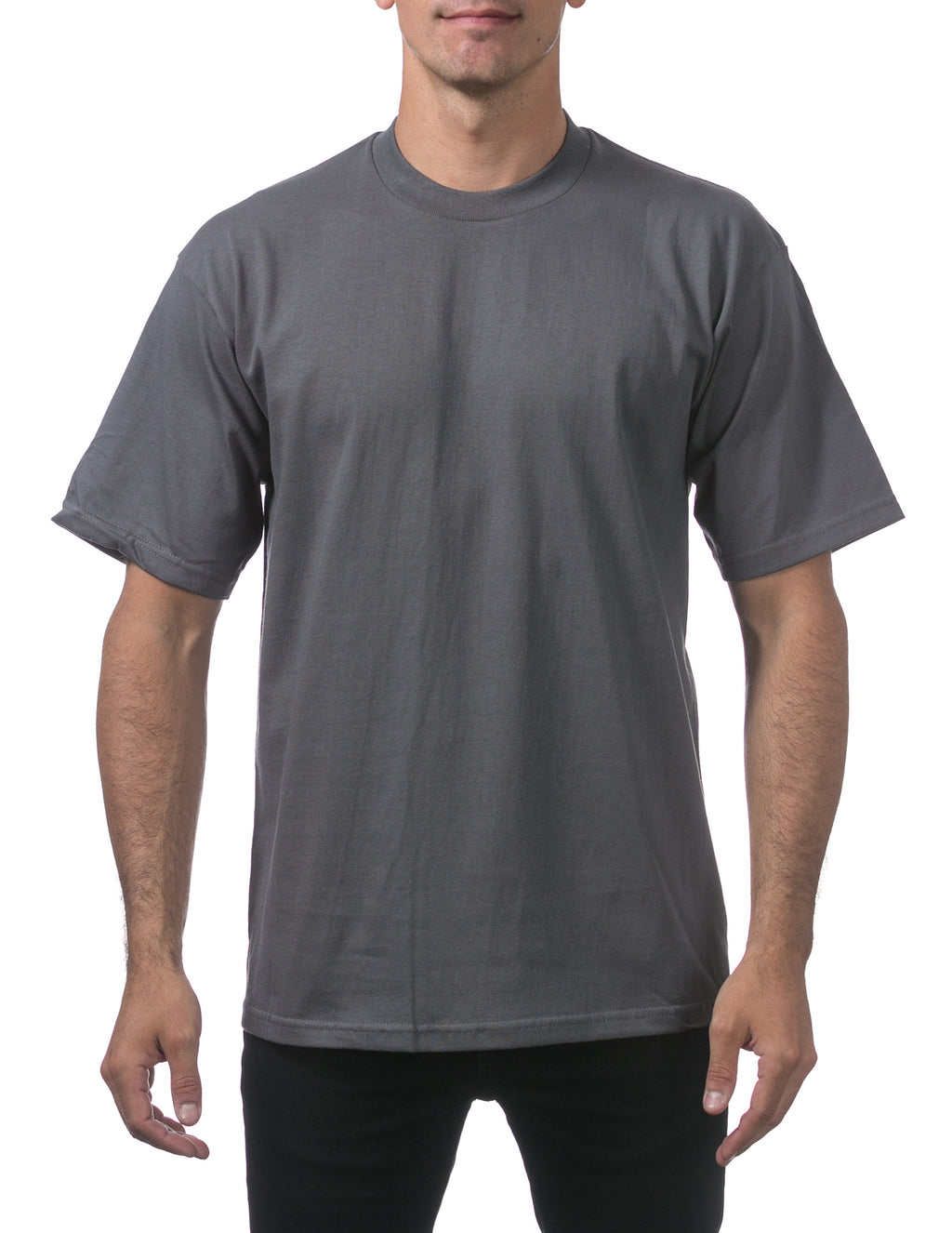 Pro Club Adult Heavyweight Cotton Short Sleeve Crew Neck T-Shirt