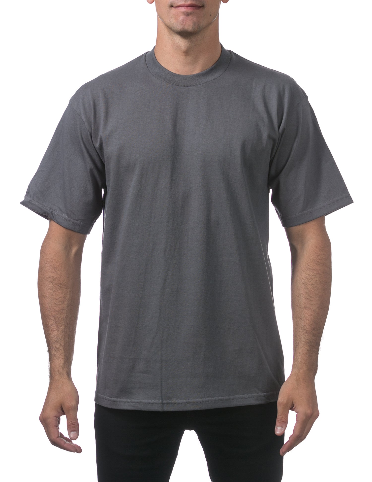 Pro Club Adult Heavyweight Cotton Short Sleeve Crew Neck T-Shirt