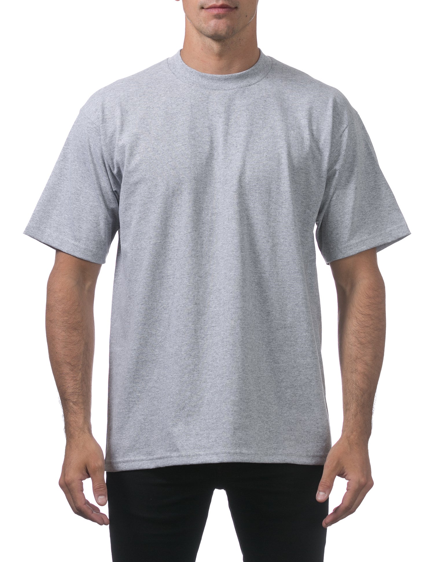 Pro Club Adult Heavyweight Cotton Short Sleeve Crew Neck T-Shirt