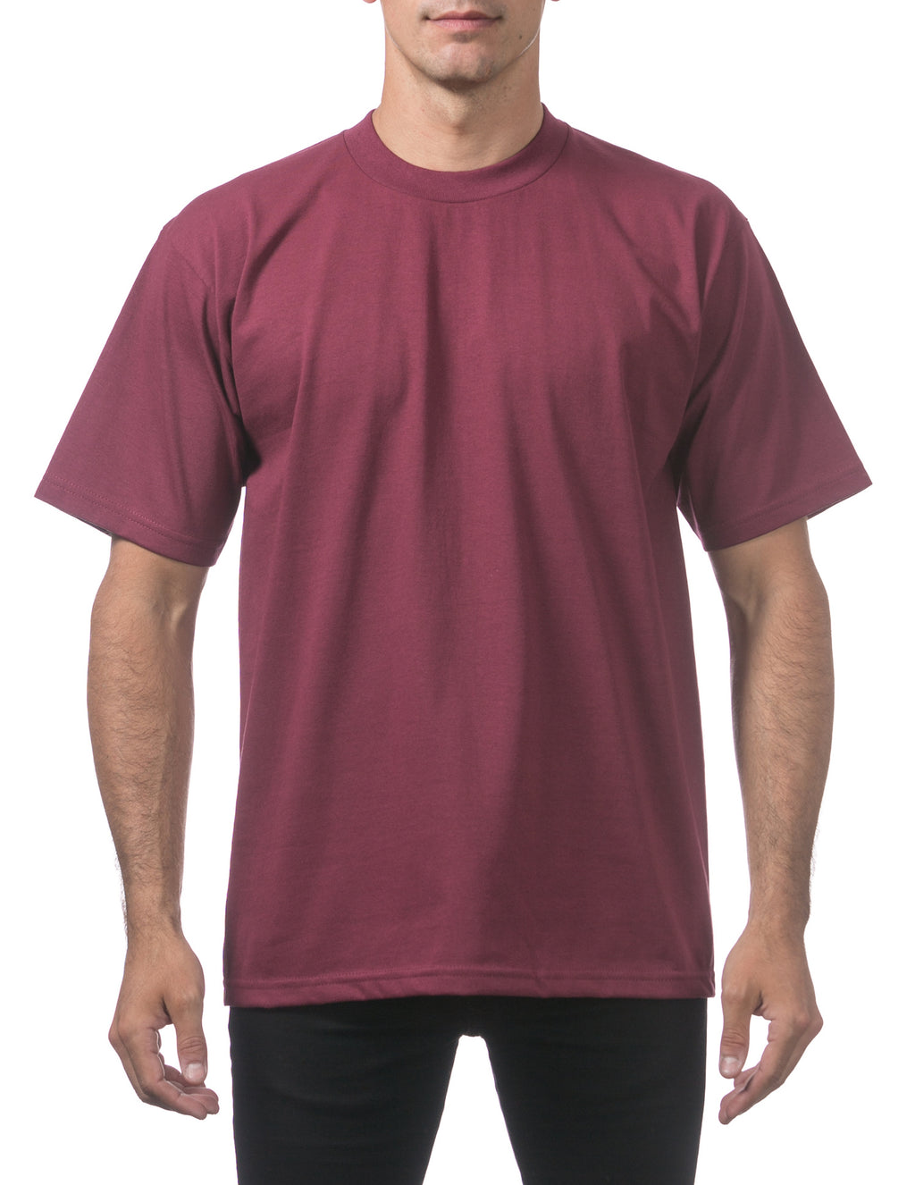 Pro Club Adult Heavyweight Cotton Short Sleeve Crew Neck T-Shirt