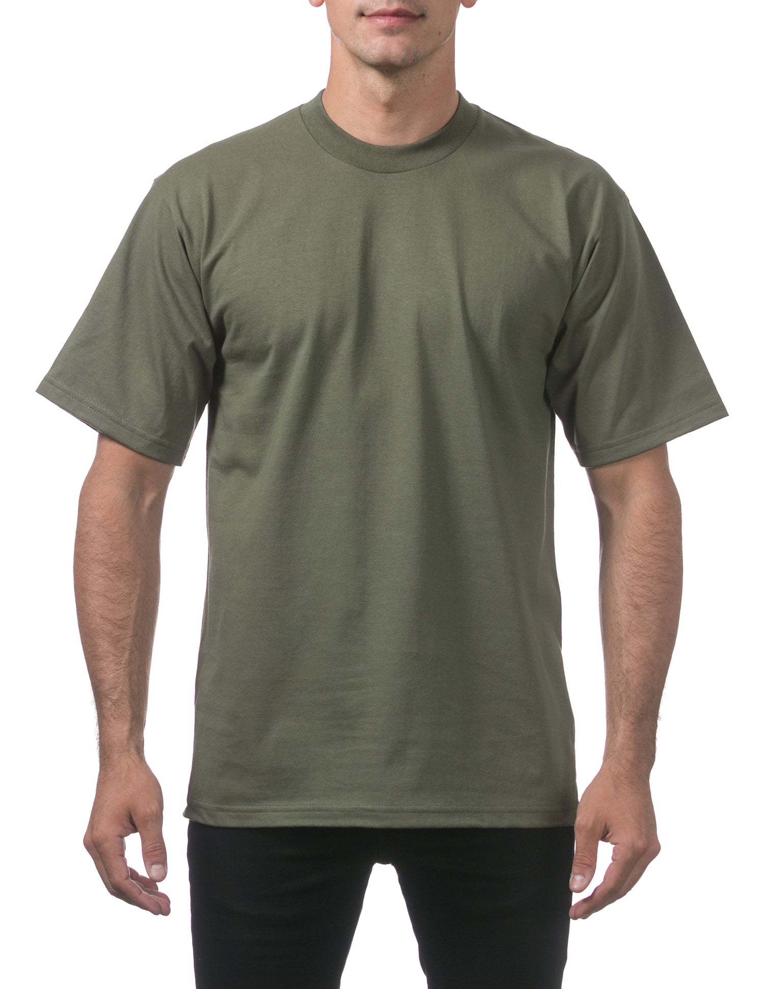 Pro Club Adult Heavyweight Cotton Short Sleeve Crew Neck T-Shirt