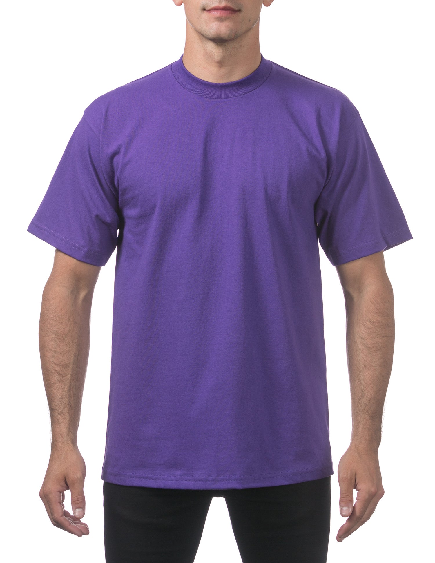 Pro Club Adult Heavyweight Cotton Short Sleeve Crew Neck T-Shirt
