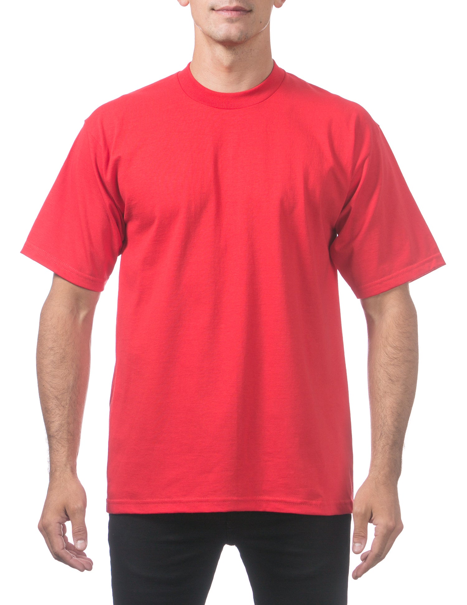 Pro Club Adult Heavyweight Cotton Short Sleeve Crew Neck T-Shirt
