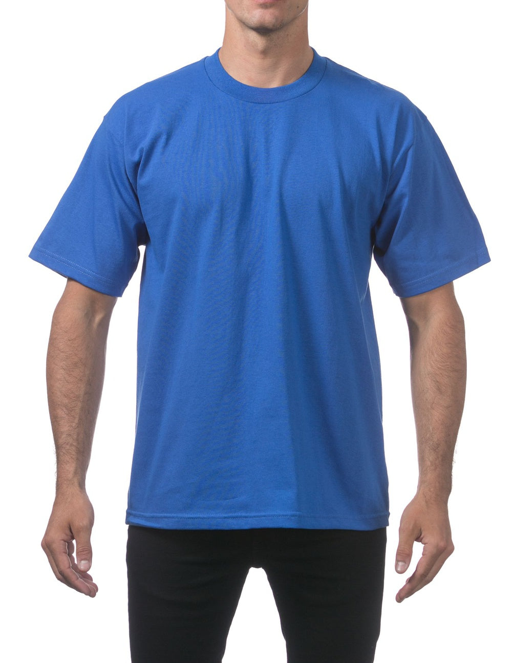 Pro Club Adult Heavyweight Cotton Short Sleeve Crew Neck T-Shirt