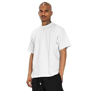 Pro Club Men's 12-Pack Heavyweight Cotton Short Sleeve Crew Neck T-Shirt, White, X-Large